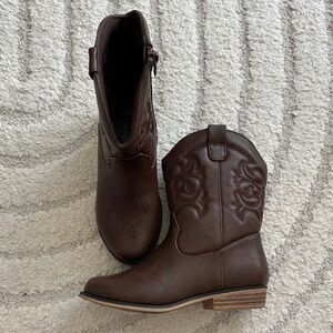 Cat & Jack Brown Kids Boots